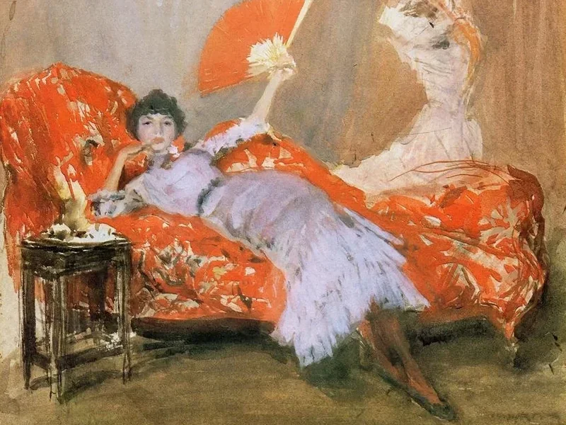 1834-James Abbott McNeill Whistler - Milly Finch